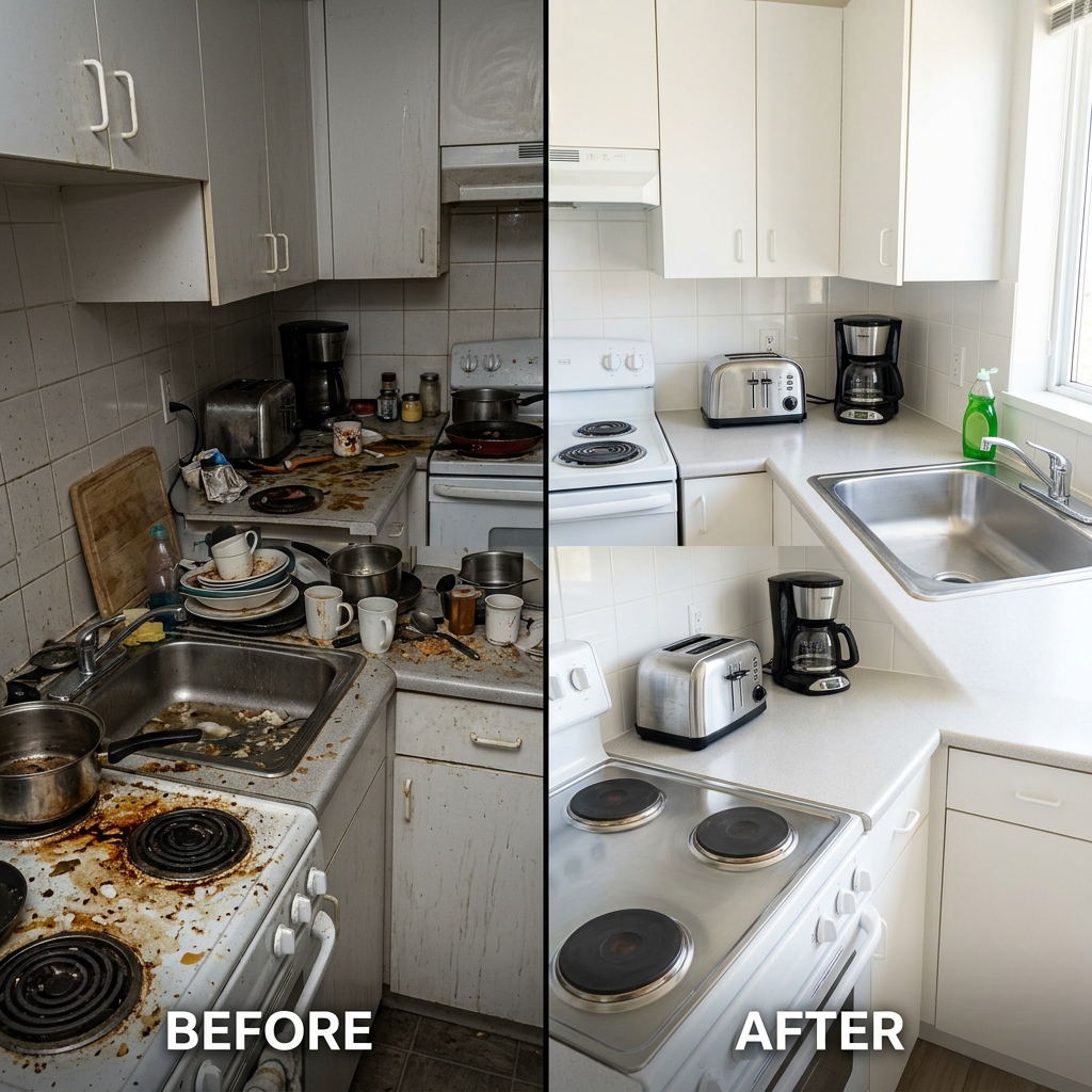 Kitchen — before