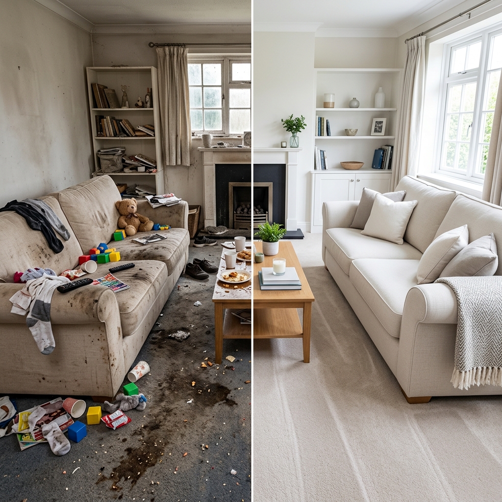 Sofa — before